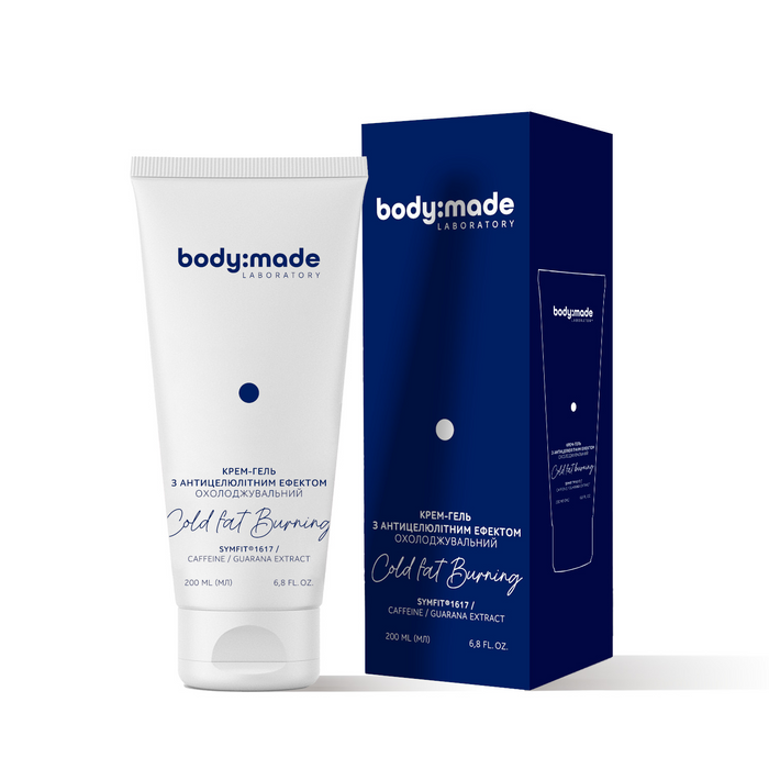 Крем-гель з антицелюлітним ефектом охолоджувальний BodyMade 200 мл 4823109413276 фото