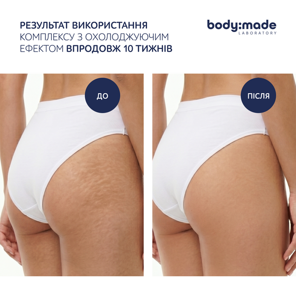 Сироватка для обгортання з антицелюлітним ефектом охолоджувальна BodyMade 500 мл 4823109414358 фото