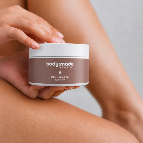 Крем масажний для тіла BodyMade 200 мл  4823109414402 фото